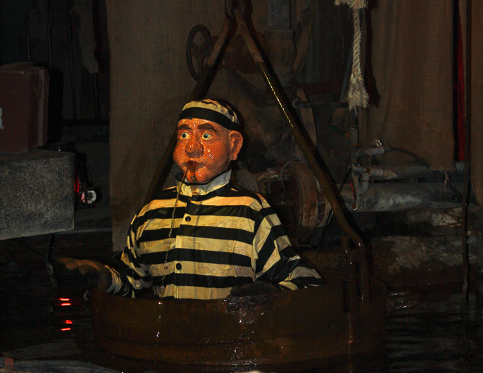 The Flooded Mine at Silver Dollar City, Branson, Missouri