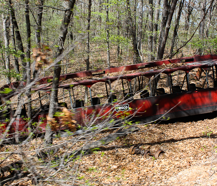 The Train Ride at Silver Dollar City, Branson, Missouri