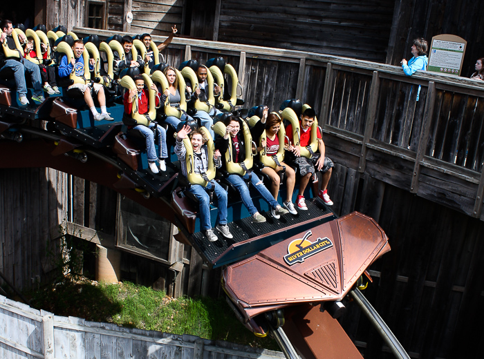 The Wild Fire Roller Coaster at Silver Dollar City, Branson, Missouri