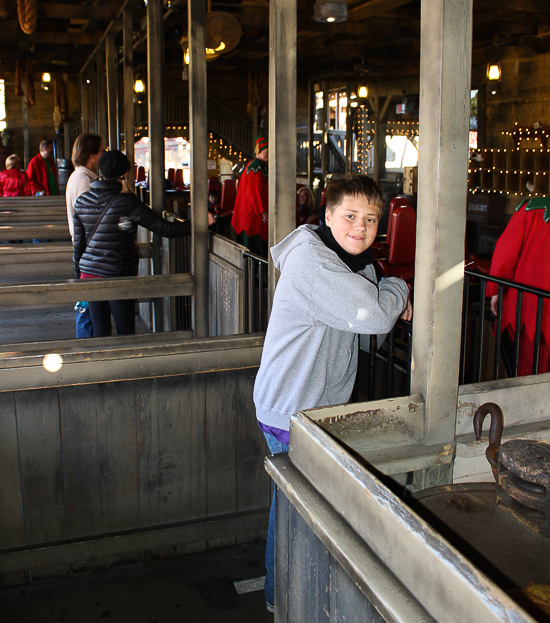 The Powder Keg Roller Coaster at Silver Dollar City, Branson, Missouri