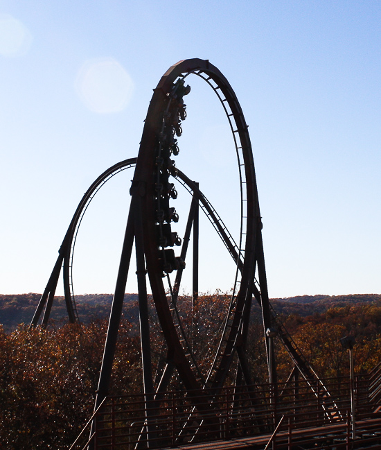 The Wildfire Roller Coaster at Silver Dollar City, Branson, Missouri