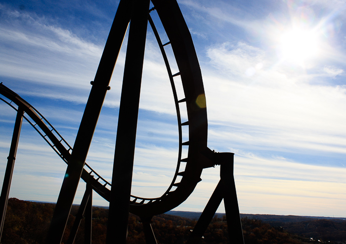 The Wildfire Roller Coaster at Silver Dollar City, Branson, Missouri