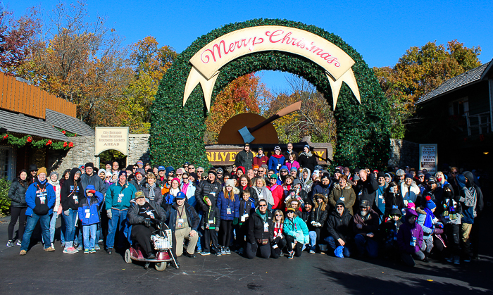 The American Coaster Enthusiasts Coaster Christmas event at Silver Dollar City, Branson, Missouri