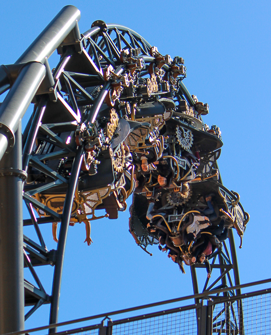 The Time Traveler; the tallest fastest steepest spinning roller coaster media preview at Silver Dollar City, Branson, Missouri