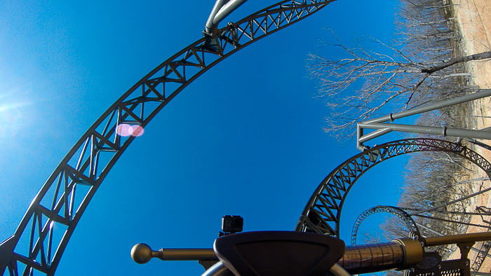 The Time Traveler; the tallest fastest steepest spinning roller coaster media preview at Silver Dollar City, Branson, Missouri