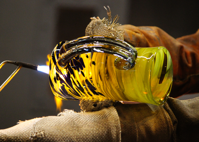 The Glass Blower at Silver Dollar City, Branson, Missouri