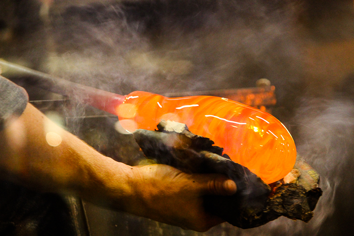 The Glass Blower at Silver Dollar City, Branson, Missouri