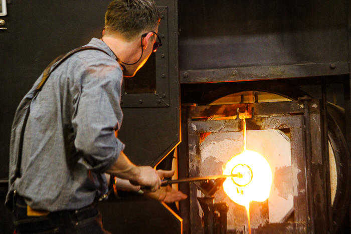 The Glass Blower at Silver Dollar City, Branson, Missouri