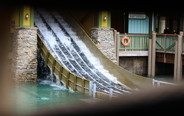 The New for 2020 Mystic River Falls at ilver Dollar City, Branson, Missouri