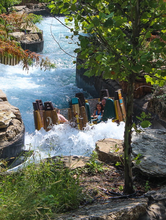 Mystic River Falls at Silver Dollar City, Branson, Missouri