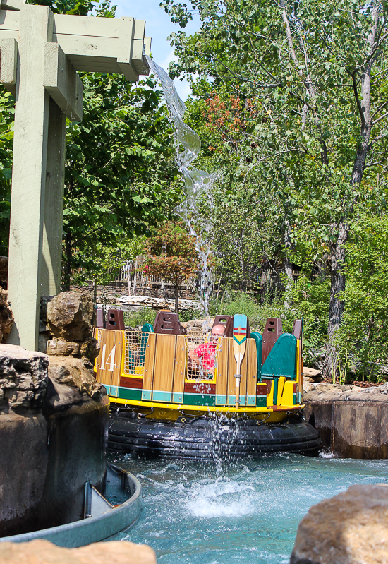 Mystic River Falls at Silver Dollar City, Branson, Missouri