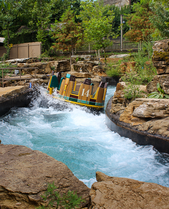 Mystic River Falls at Silver Dollar City, Branson, Missouri