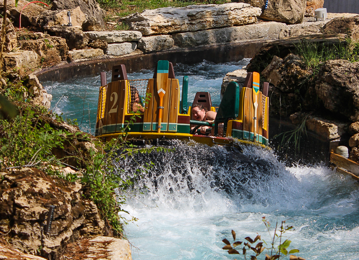 Mystic River Falls at Silver Dollar City, Branson, Missouri