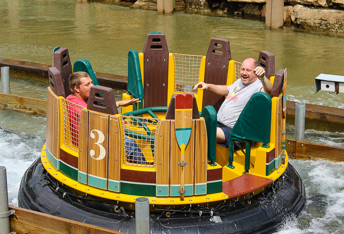 Mystic River Falls at Silver Dollar City, Branson, Missouri