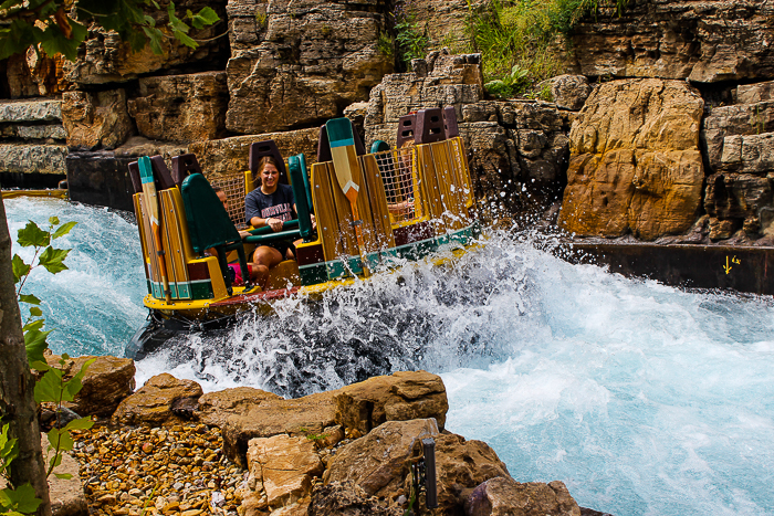 Mystic River Falls at Silver Dollar City, Branson, Missouri