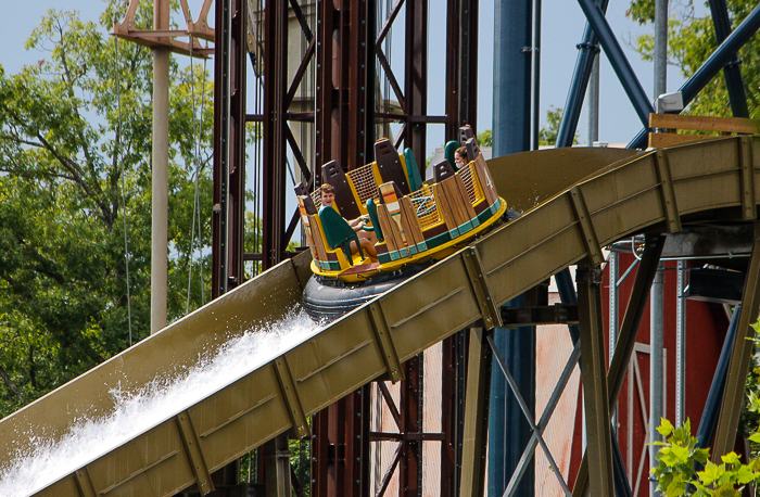 Mystic River Falls at Silver Dollar City, Branson, Missouri