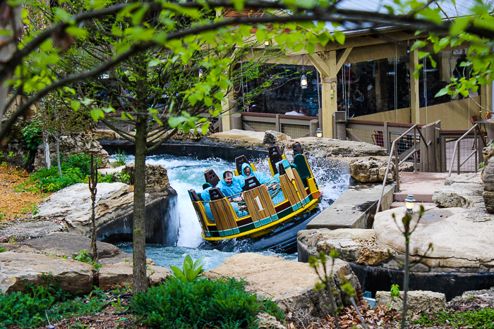 Mystic Rive Falls at Silver Dollar City, Branson, Missouri