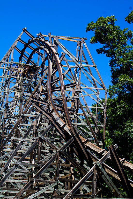 The Big Reveal of the new Fire in the Hole at Silver Dollar City, Branson, Missouri