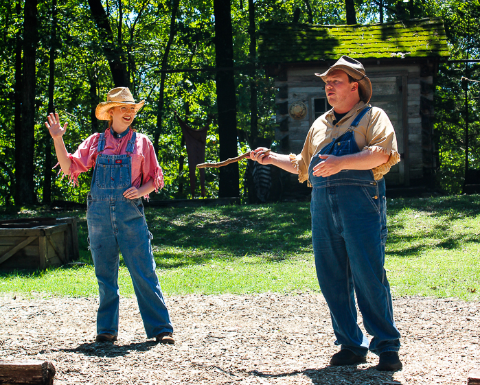 The Big Reveal of the new Fire in the Hole at Silver Dollar City, Branson, Missouri