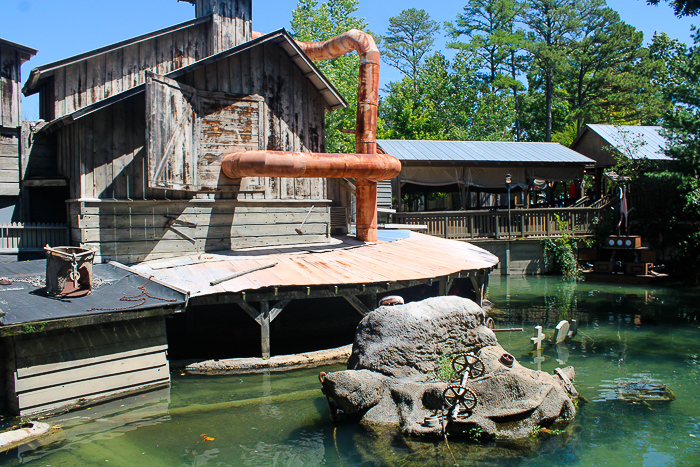 The Big Reveal of the new Fire in the Hole at Silver Dollar City, Branson, Missouri