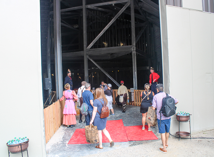 The Big Reveal of the new Fire in the Hole at Silver Dollar City, Branson, Missouri