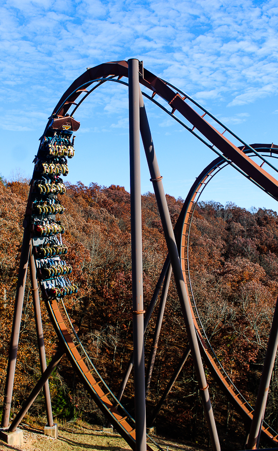 Coaster Christmas 2023 at Silver Dollar City, Branson, Missouri