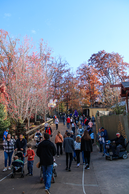 Coaster Christmas 2023 at Silver Dollar City, Branson, Missouri