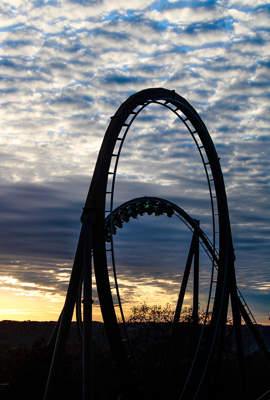 Coaster Christmas 2023 at Silver Dollar City, Branson, Missouri