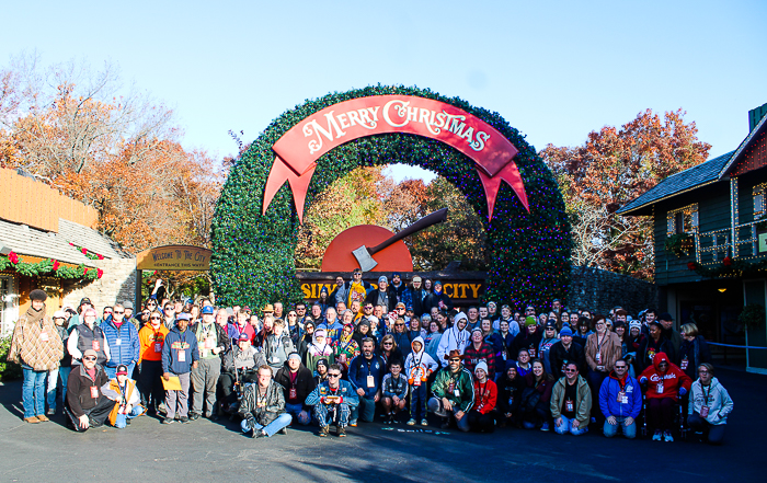 Coaster Christmas 2023 at Silver Dollar City, Branson, Missouri