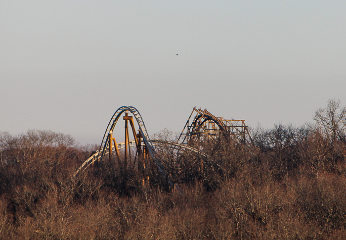 The final day of Fire in the Hole at Silver Dollar City, Branson, Missouri