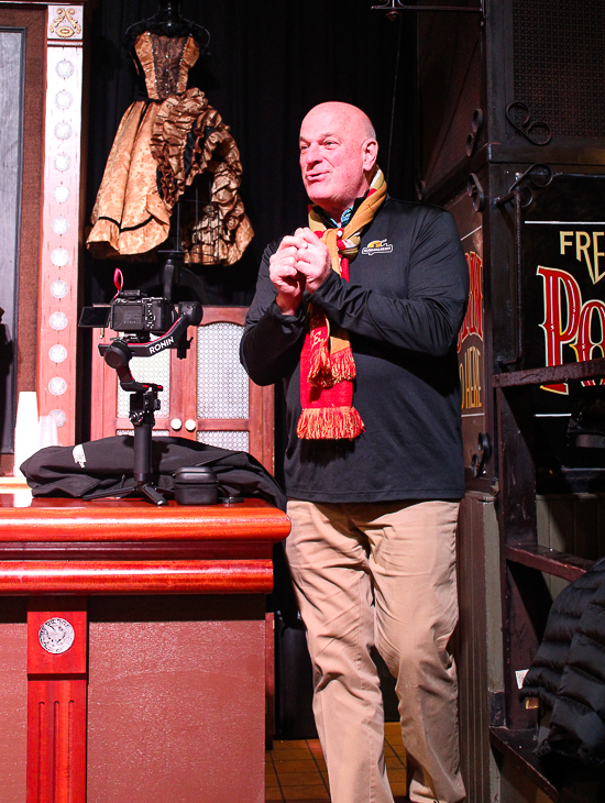 The final day of Fire in the Hole at Silver Dollar City, Branson, Missouri