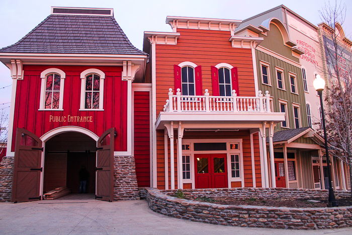 The final day of Fire in the Hole at Silver Dollar City, Branson, Missouri