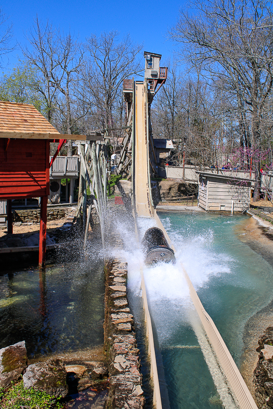 The Media Preview for Fire in the Hole at Silver Dollar City, Branson, Missouri