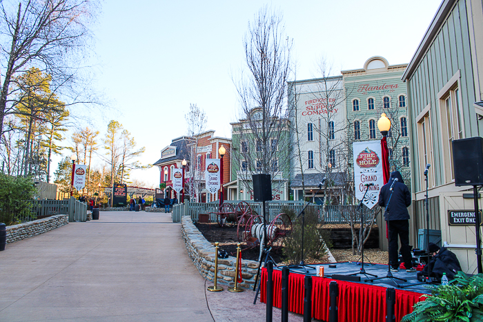 The final day of Fire in the Hole at Silver Dollar City, Branson, Missouri