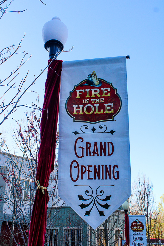 Fire in the Hole at Silver Dollar City, Branson, Missouri