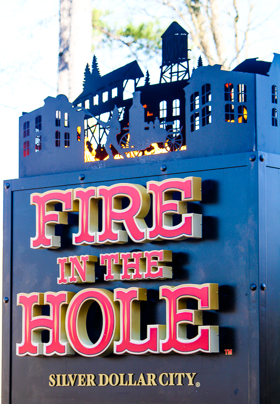 The Media Preview for Fire in the Hole at Silver Dollar City, Branson, Missouri