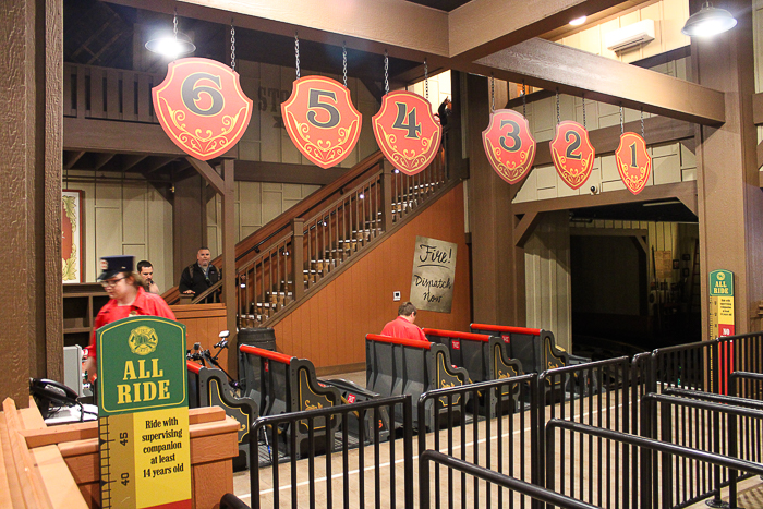 Fire in the Hole at Silver Dollar City, Branson, Missouri