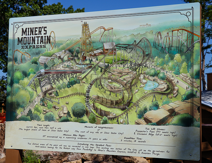 The New for 2027 Miners Mountain Express roller coaster announcement at Silver Dollar City, Branson, Missouri
