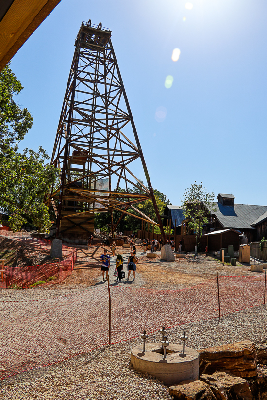 The New for 2027 Miners Mountain Express roller coaster announcement at Silver Dollar City, Branson, Missouri
