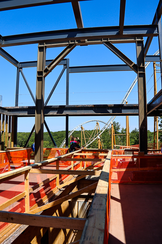 The New for 2027 Miners Mountain Express roller coaster announcement at Silver Dollar City, Branson, Missouri