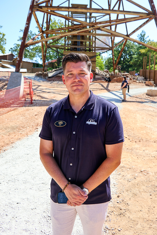 The New for 2027 Miners Mountain Express roller coaster announcement at Silver Dollar City, Branson, Missouri