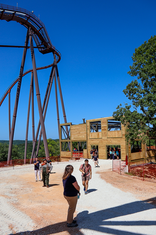 The New for 2027 Miners Mountain Express roller coaster announcement at Silver Dollar City, Branson, Missouri