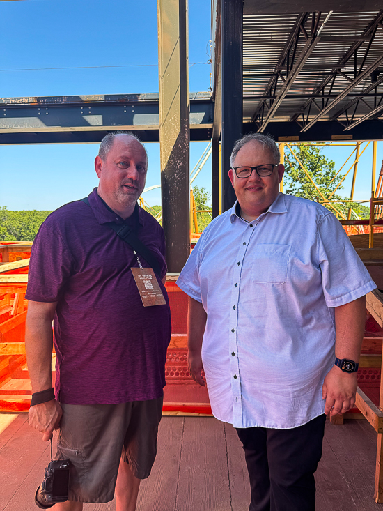 The New for 2027 Miners Mountain Express roller coaster announcement at Silver Dollar City, Branson, Missouri