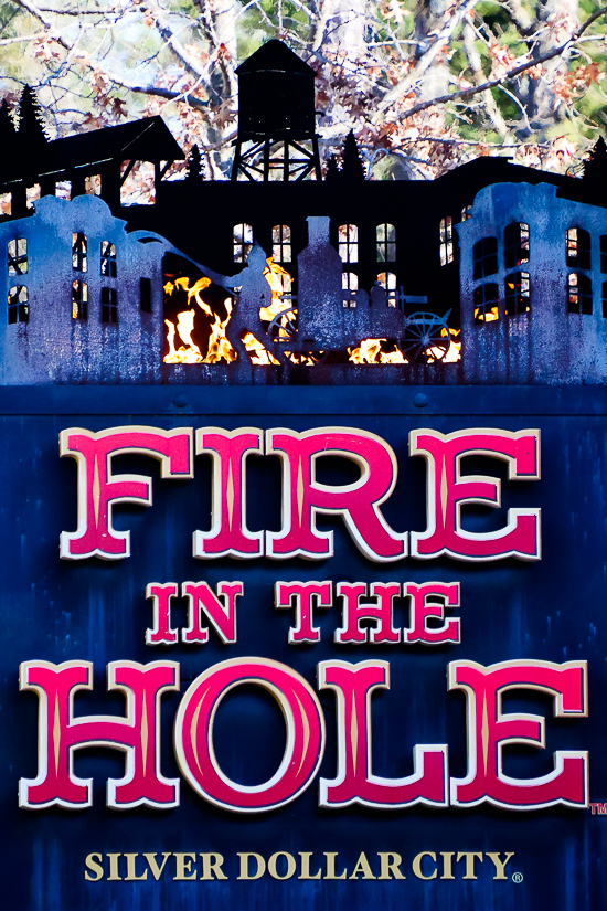 Fire in the Hole at Silver Dollar City, Branson, Missouri