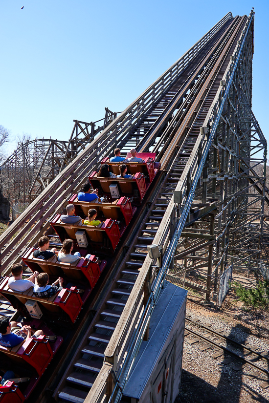 Outlaw Run at Silver Dollar City, Branson, Missouri