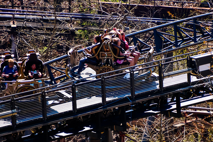 The Swinging Bridge at Silver Dollar City, Branson, Missouri