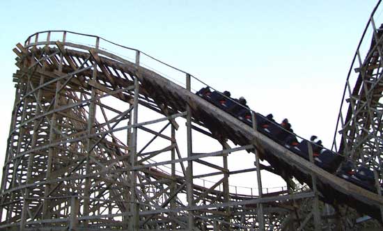 The Roar Rollercoaster At Six Flags America, Largo, MD