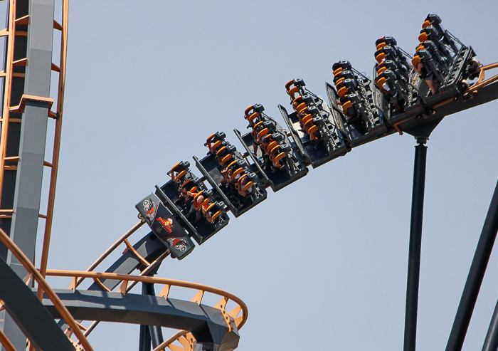 Apocalypse The Last Stand rollercoaster - The American Coaster Enthusiasts Coaster Con 41 at Six Flags America, Upper Marlboro, MD