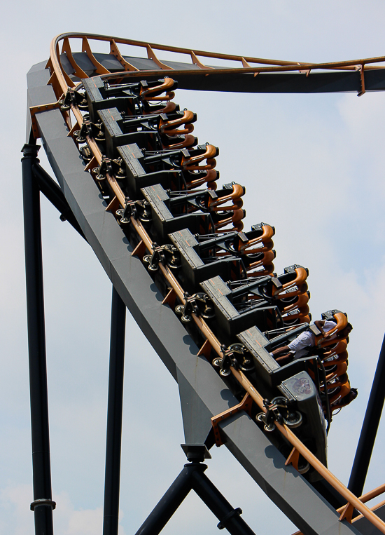 Apocalypse The Last Stand rollercoaster - The American Coaster Enthusiasts Coaster Con 41 at Six Flags America, Upper Marlboro, MD