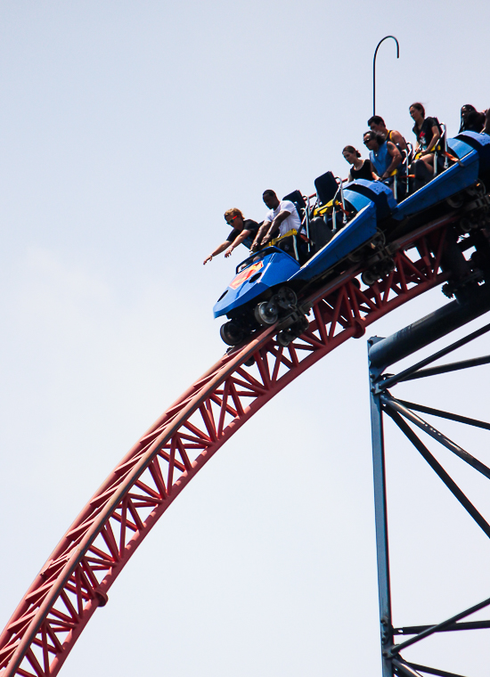 Superman The Ride of Steel - The American Coaster Enthusiasts Coaster Con 41 at Six Flags America, Upper Marlboro, MD